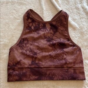 Victoria's Secret Tie-Dye Sports Bra in Purple